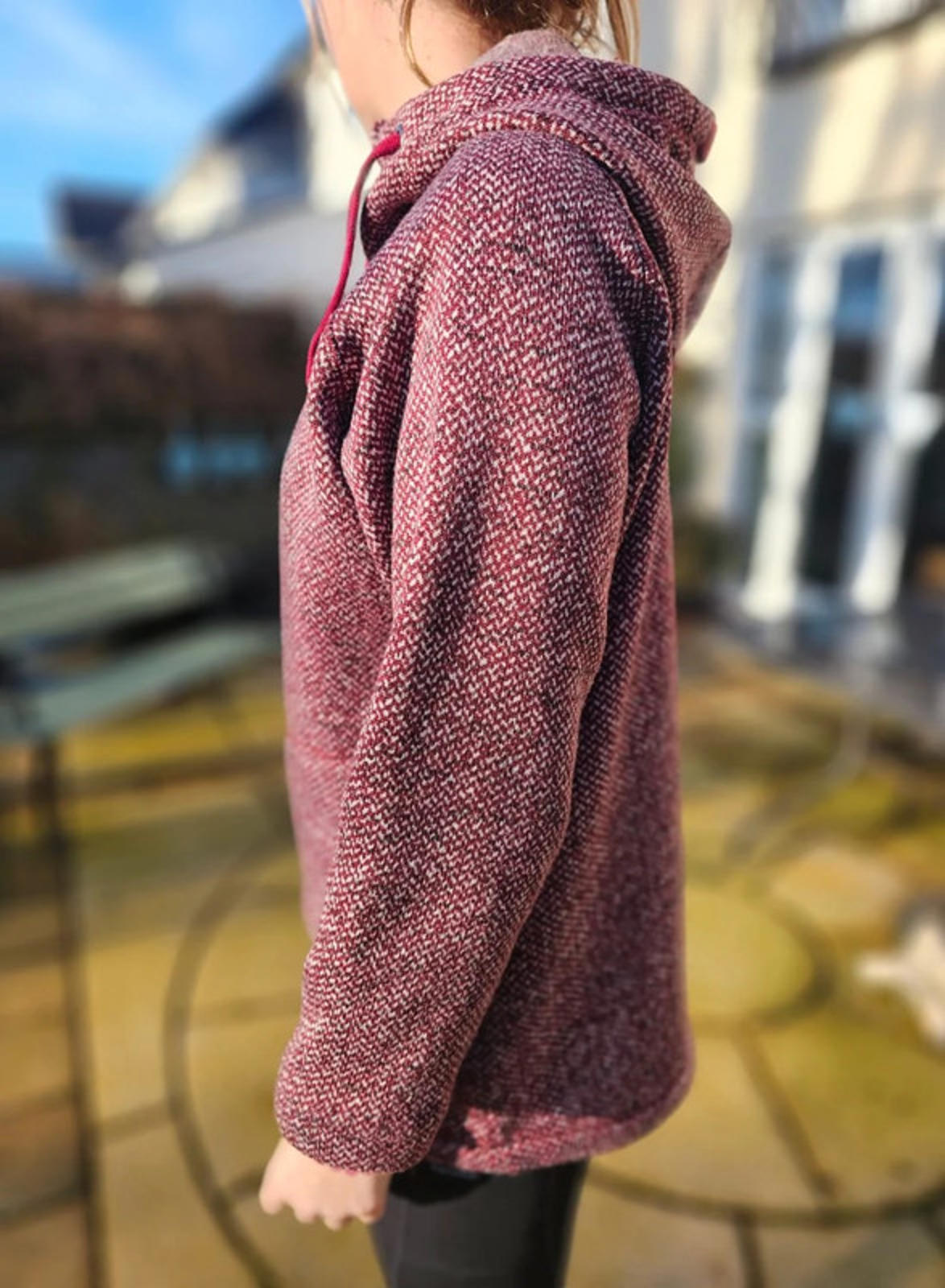 Rab Amy Rioja/Red/Burgundy Full Zip Fleece Hooded Jacket - UK 14