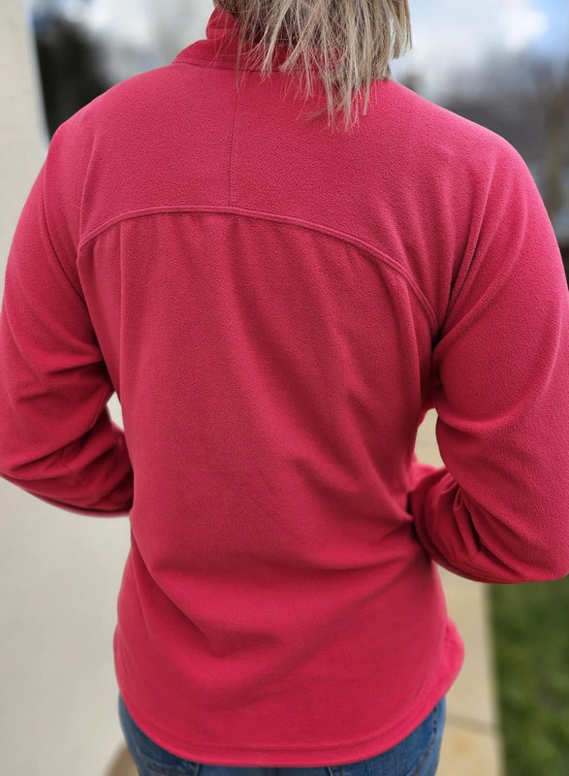 Berghaus Womens Full Zip Red Fleece Jacket UK - UK 12