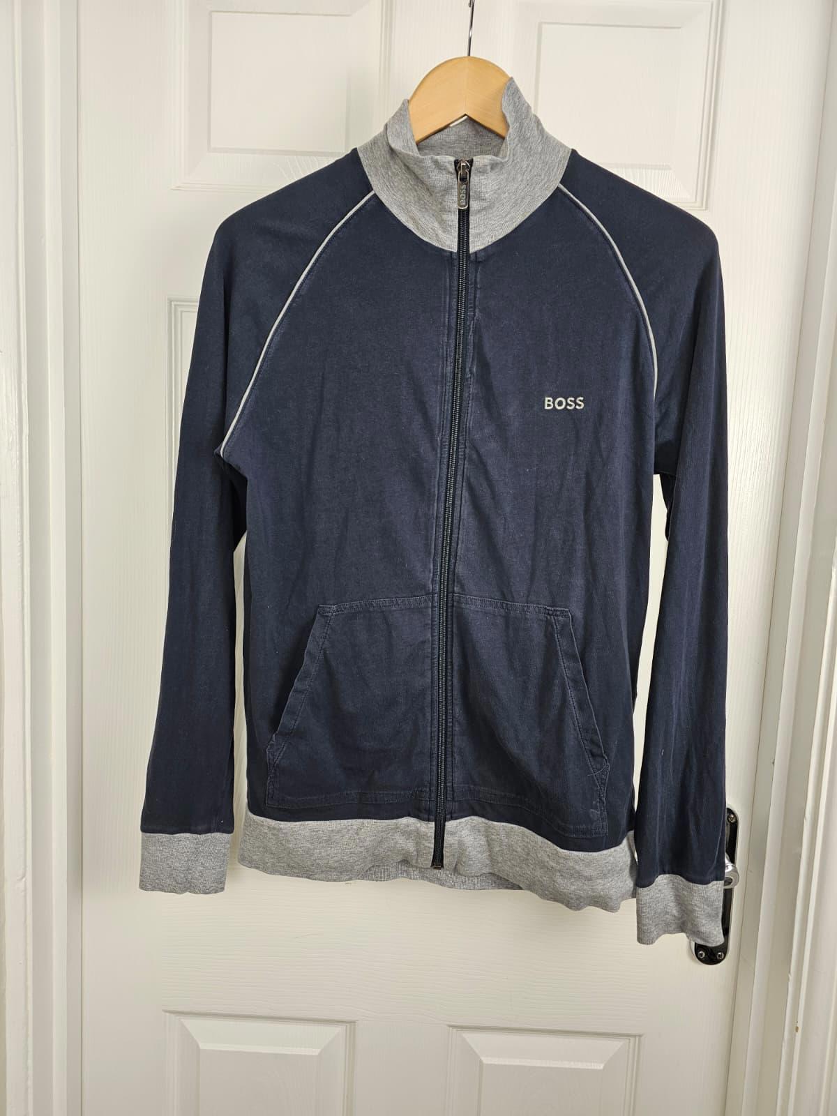 Hugo Boss Mens Lightweight Full Zip Casual Wear Jacket - S/Small