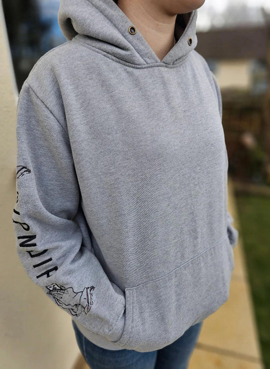 Awesome Grey RipnDip Hoodie Small/Medium S/M - Small/Medium