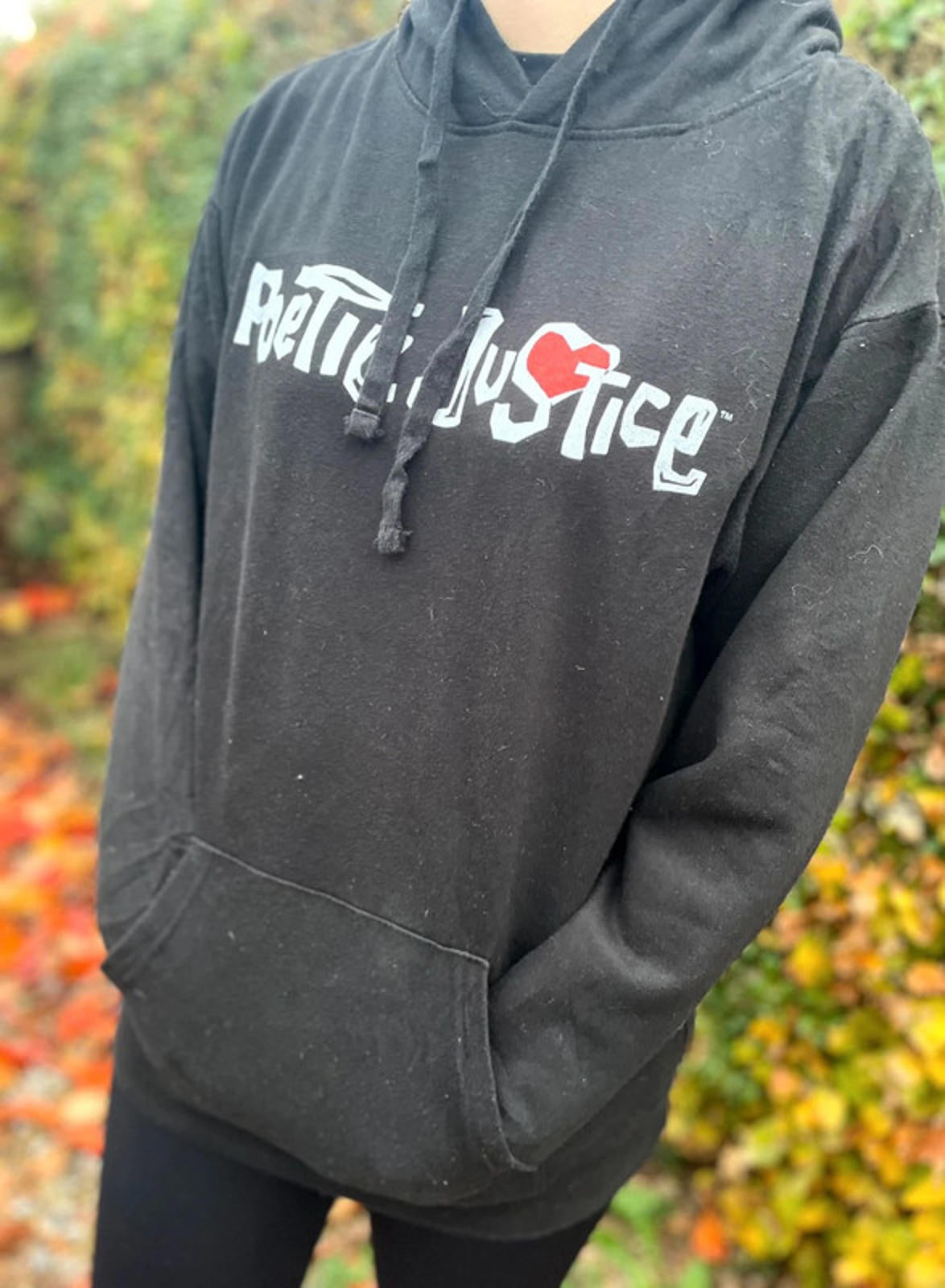 Unisex Poetic Justice Tupac Hip Hop Pullover Hoodie - M/Medium
