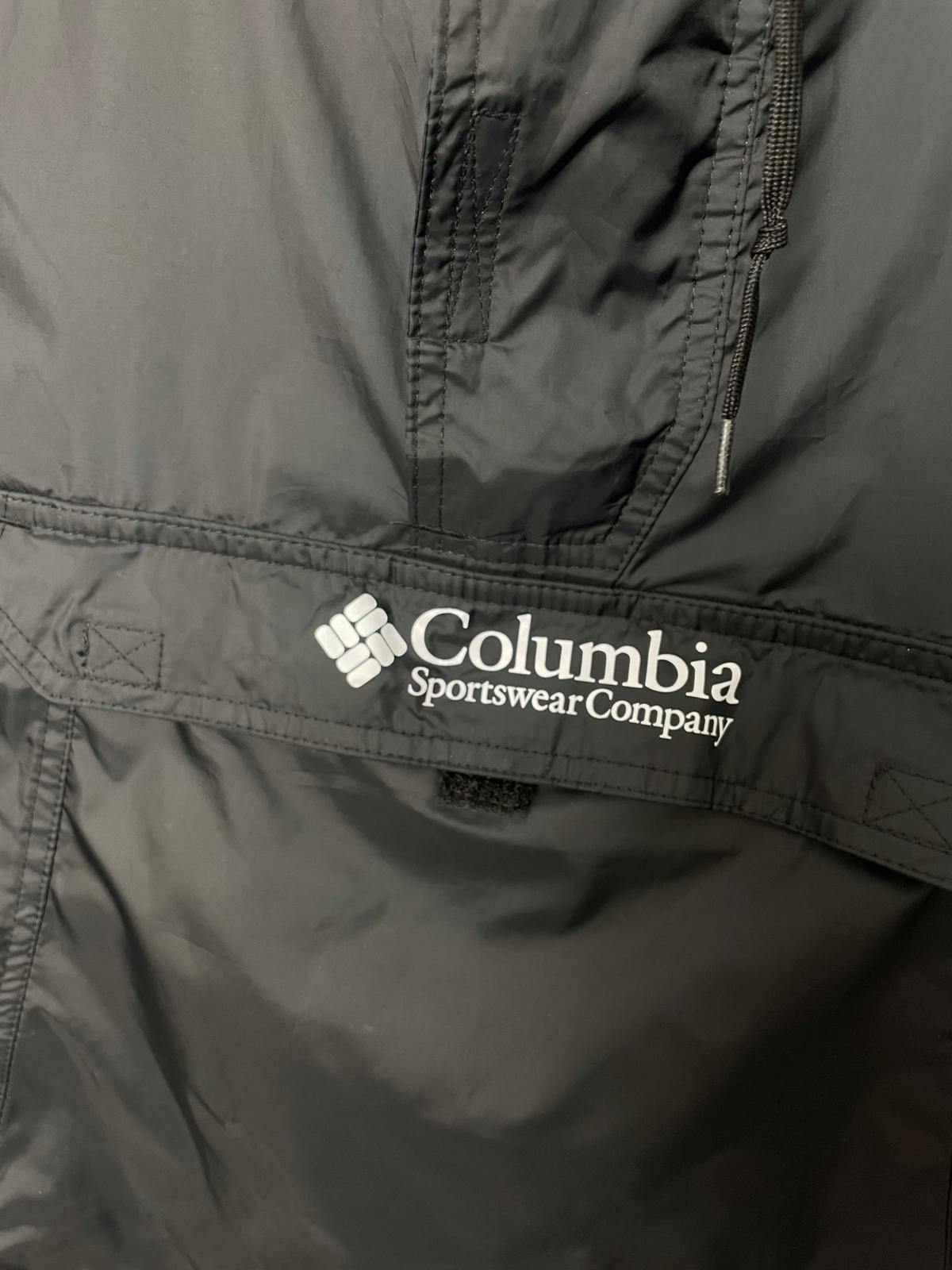 Columbia Men's Challenger 1/4 Zip Pullover Windbreaker Jacket - M/Medium - Black