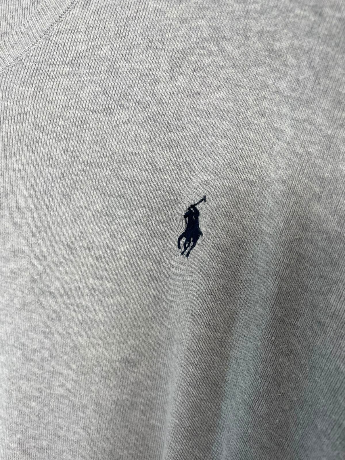 Ralph Lauren Pima Cotton V Neck Pullover Sweater/Jumper - XXL/2XL - Grey