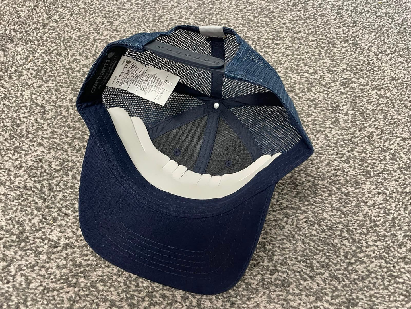Carhaart Force Casual Fast Drying Truckers/Trucker Style Hat/Cap - Navy