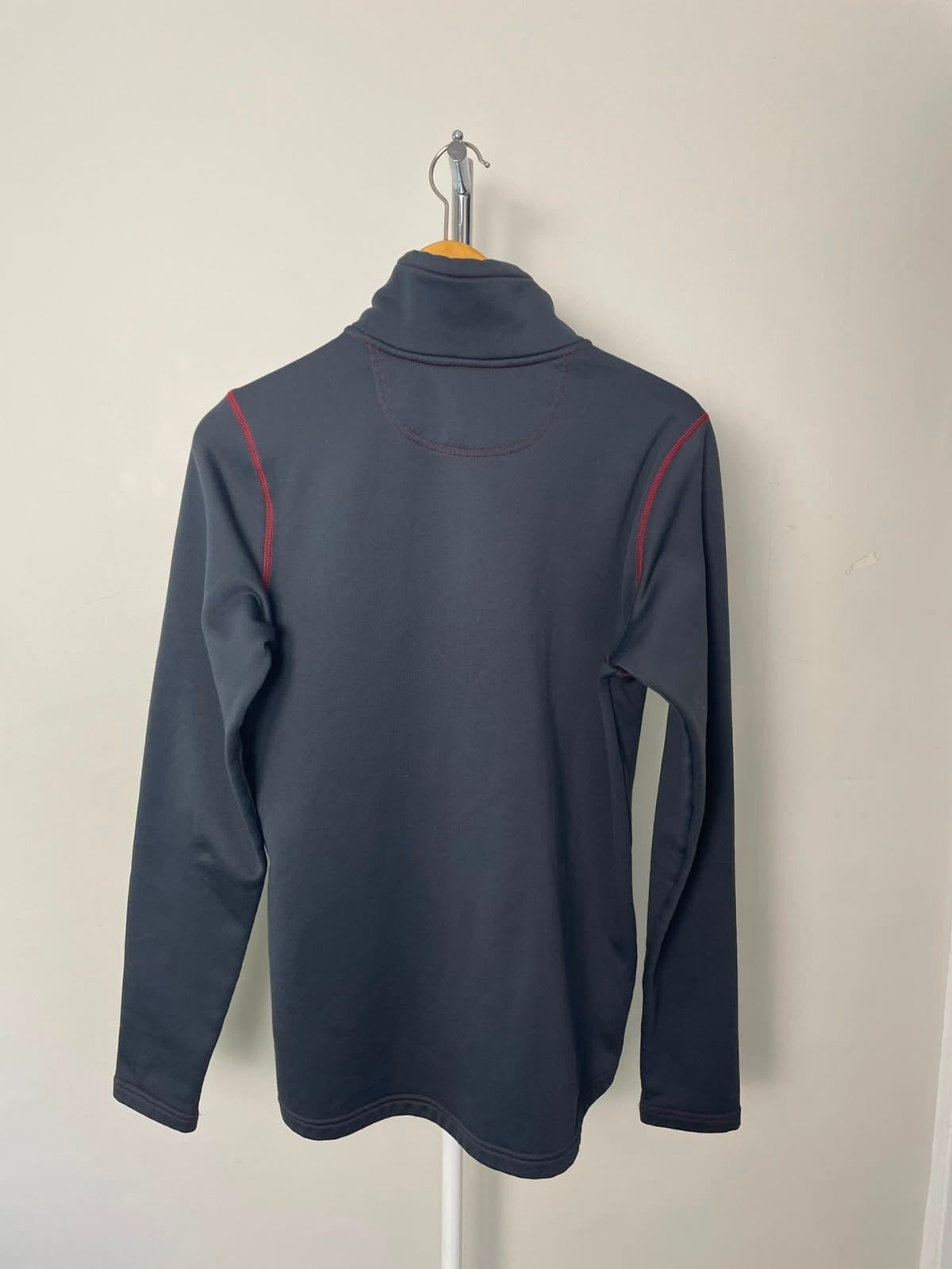 Rab Men's 1/2 Zip Pullover Jumper/Sweatshirt - M/Medium - Grey/Red