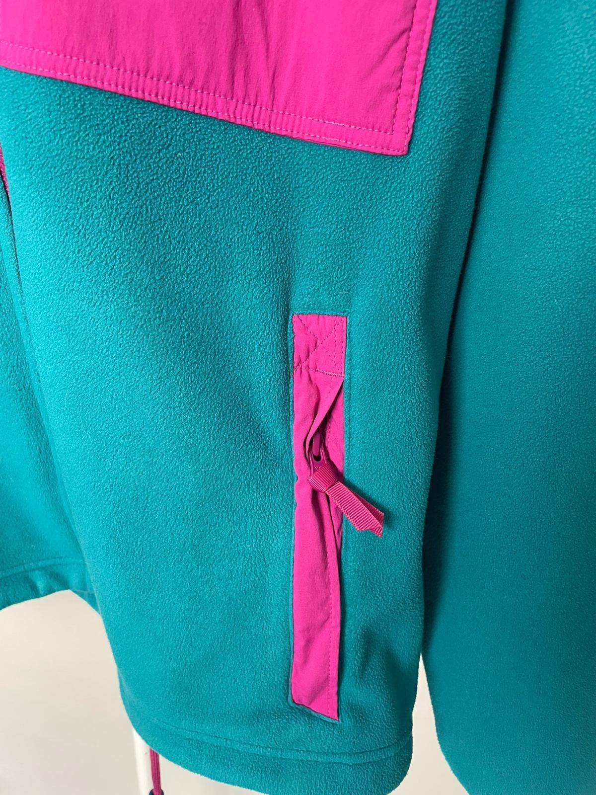 Berghaus Ascent 91 Hooded Fleece Jacket - XL/Extra Large Unisex Aqua Green/Pink