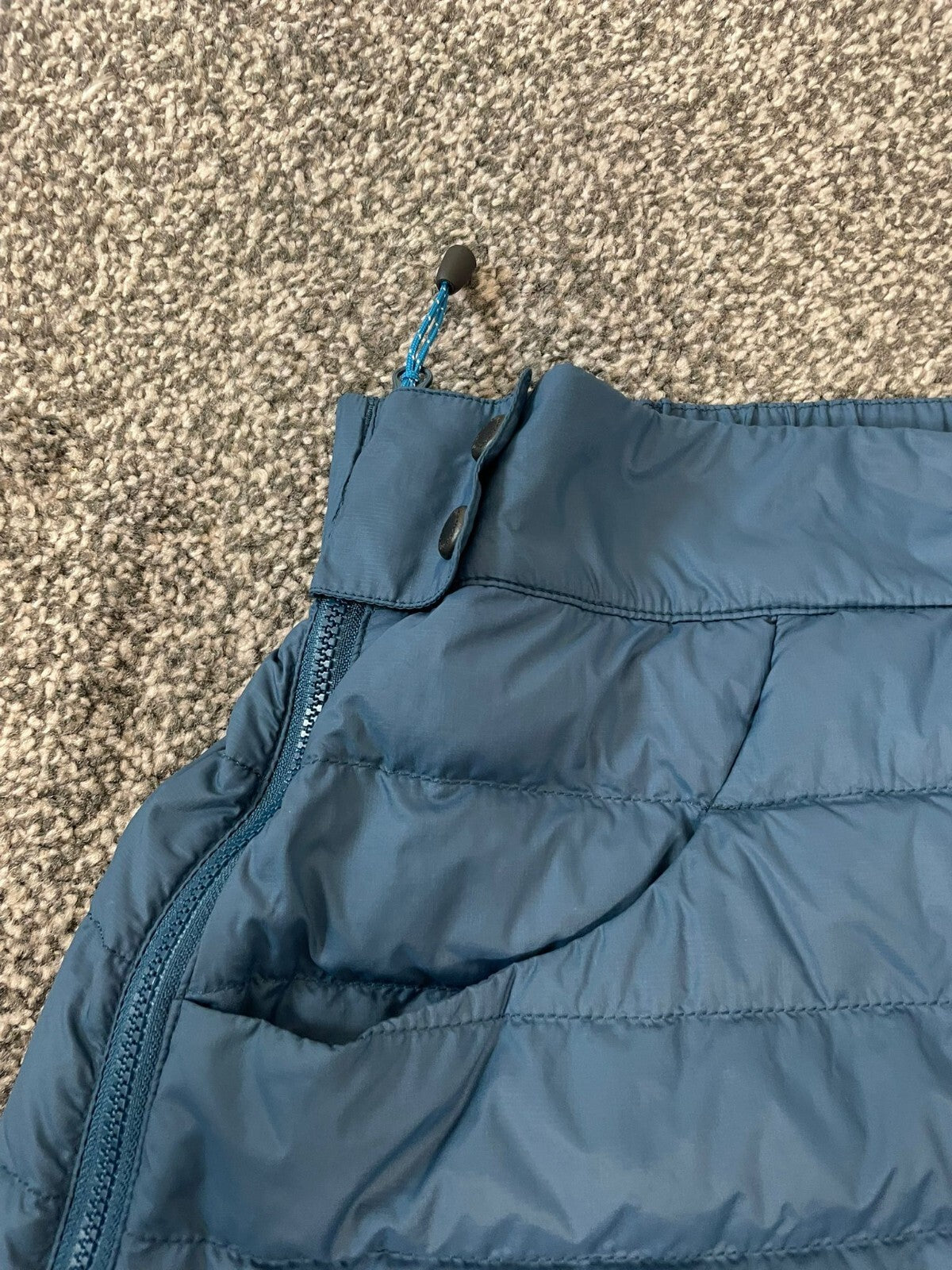 Mountain Equipment Women's Down Filled Adventure Skirt - UK 12 - Blue