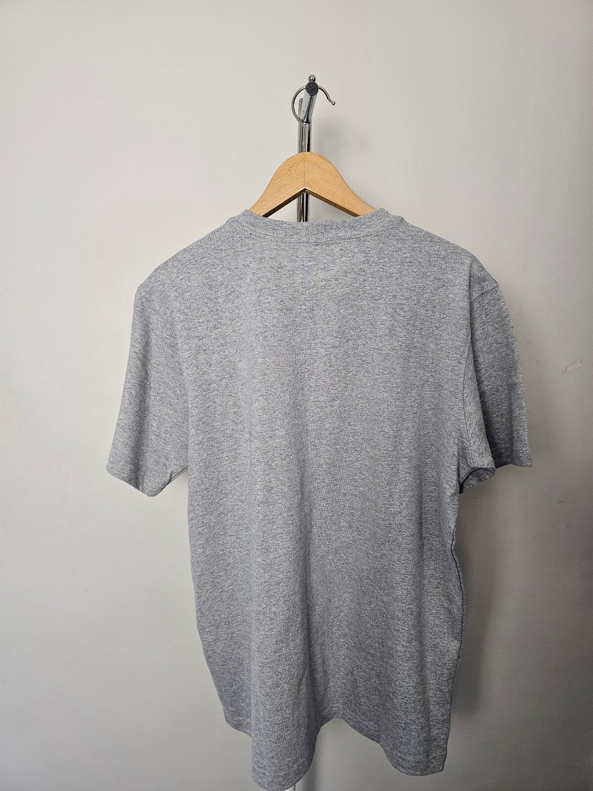 Carharrt Men's Short Sleeve Graphic Spellout Tee/T-Shirt/Top - S/Small - Grey