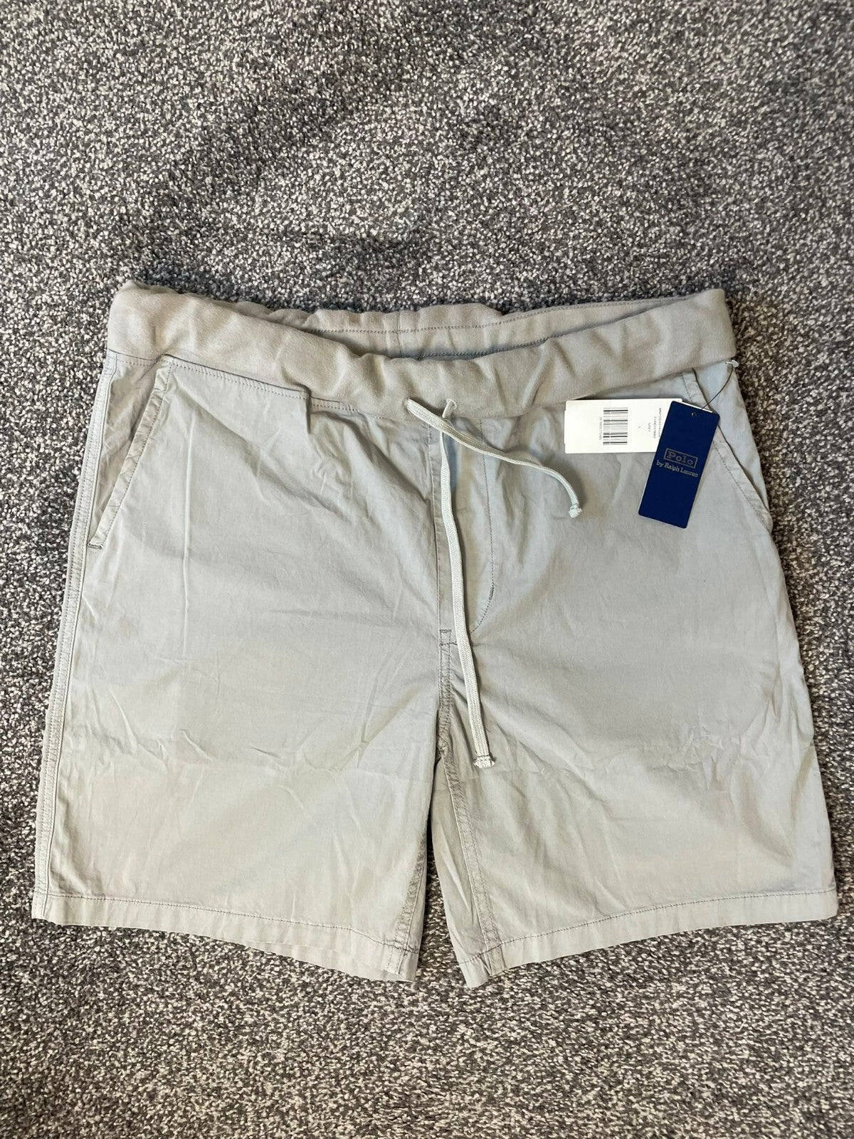 Polo Ralph Lauren Men's Relaxed Fit Chino Style Short - L/Large - W36 - Grey