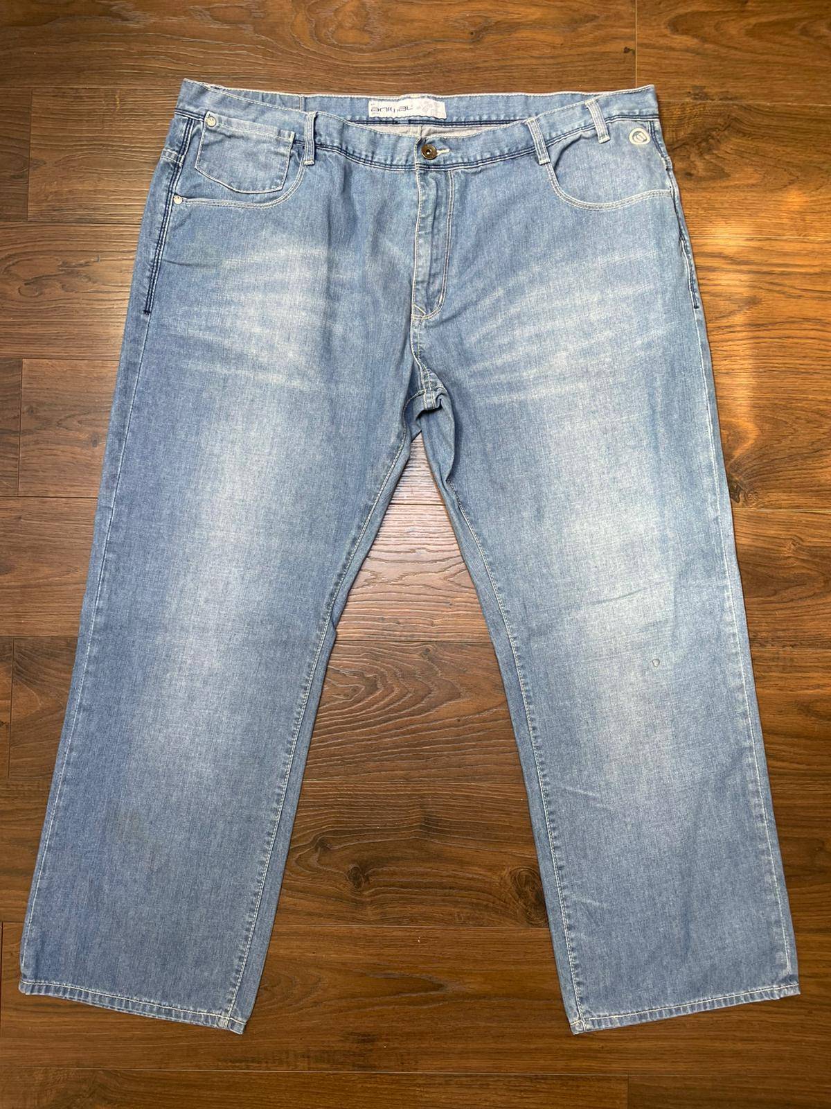 Animal Y2K 2000's Men's Skater/Surf Wear Style Blue Denim Jeans - W44/L29