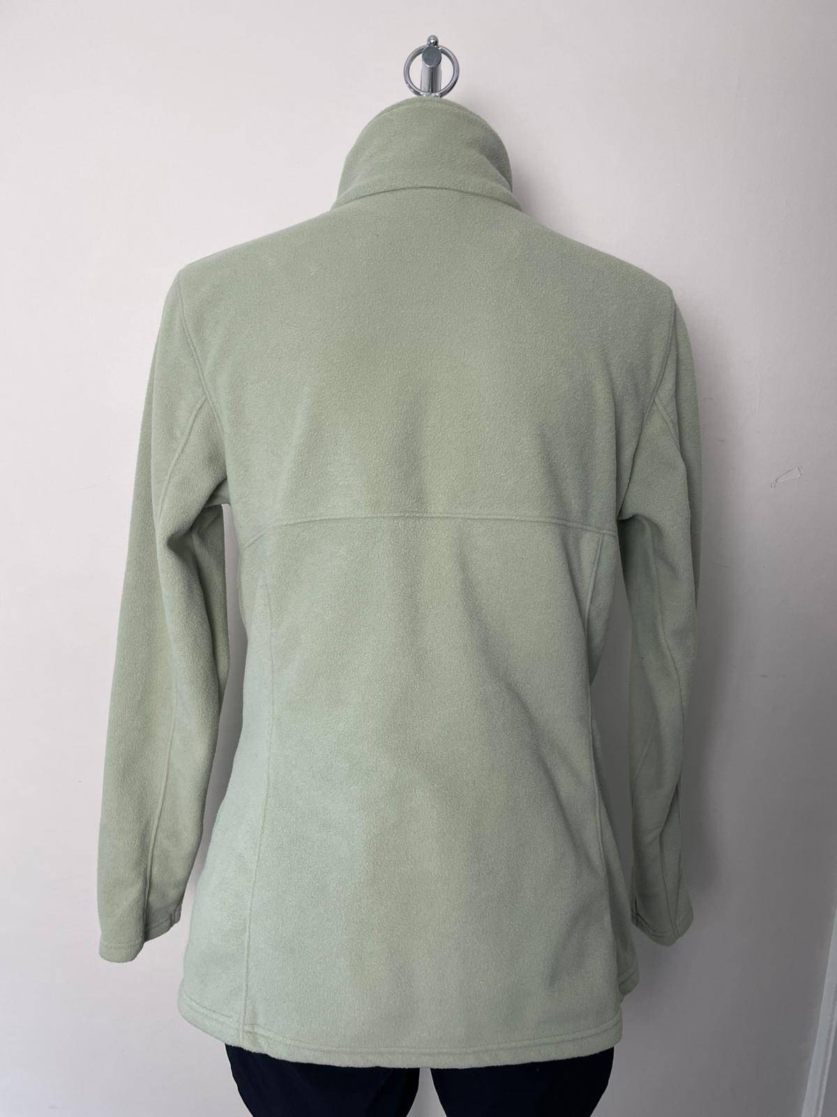 Columbia Women's Full Zip Fleece Jacket - L/Large/14-16 - Sage Green