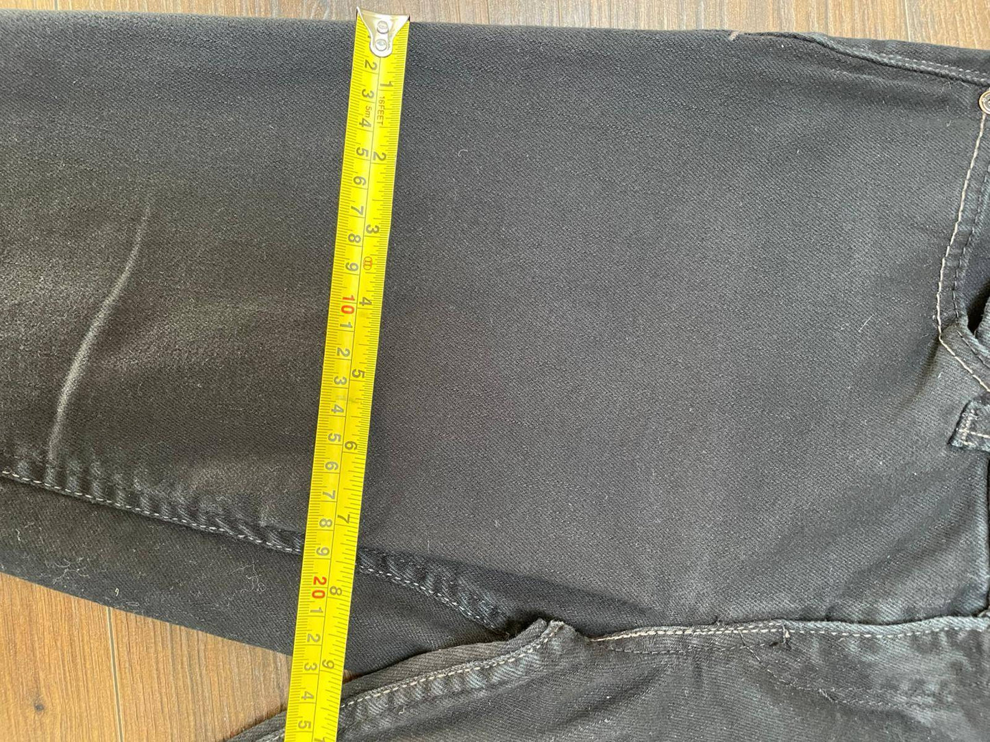 Levi's Women's Demi Curve Low Rise Skinny Black Denim Jeans - 11M - W30/L28