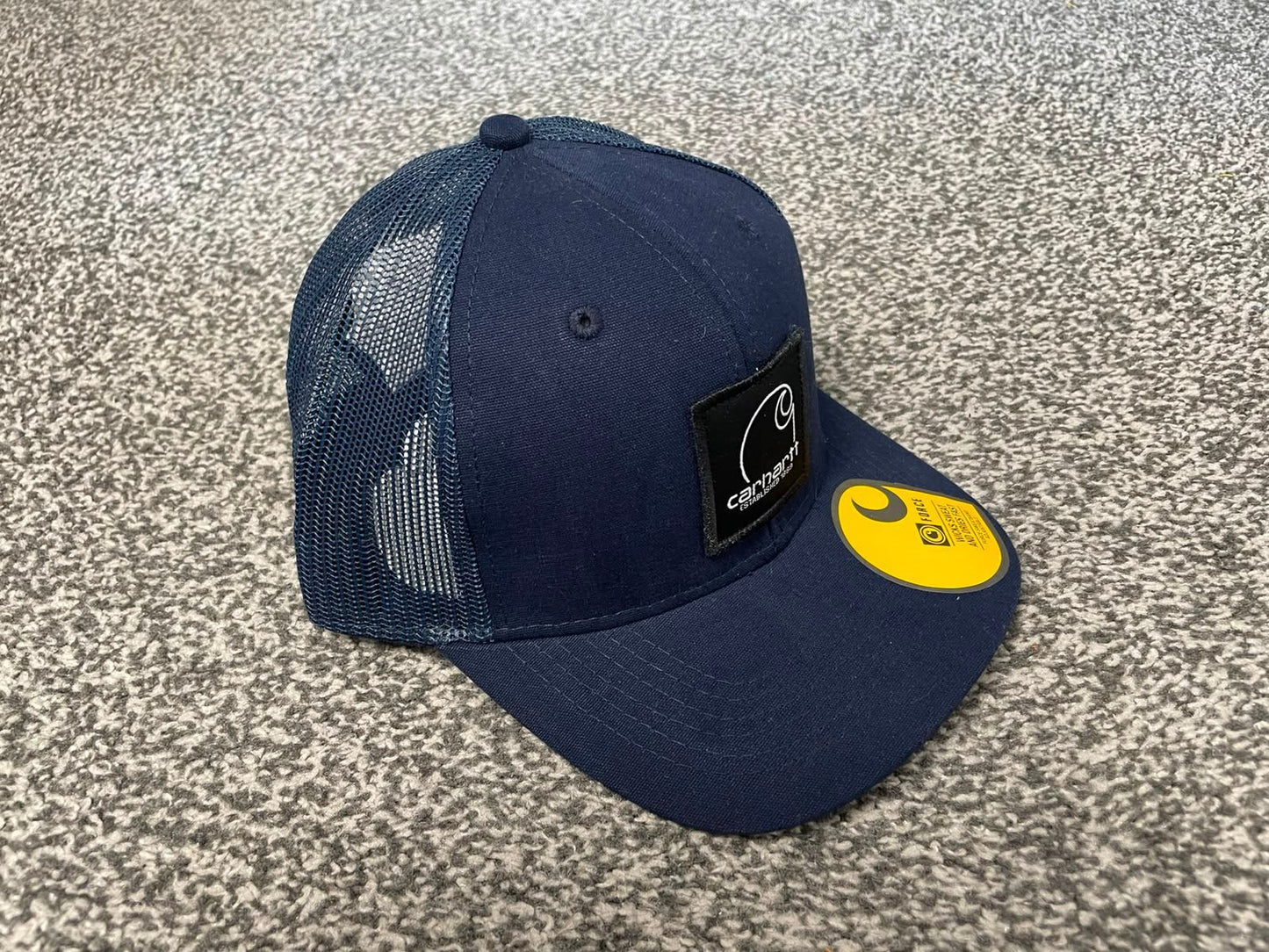 Carhaart Force Casual Fast Drying Truckers/Trucker Style Hat/Cap - Navy