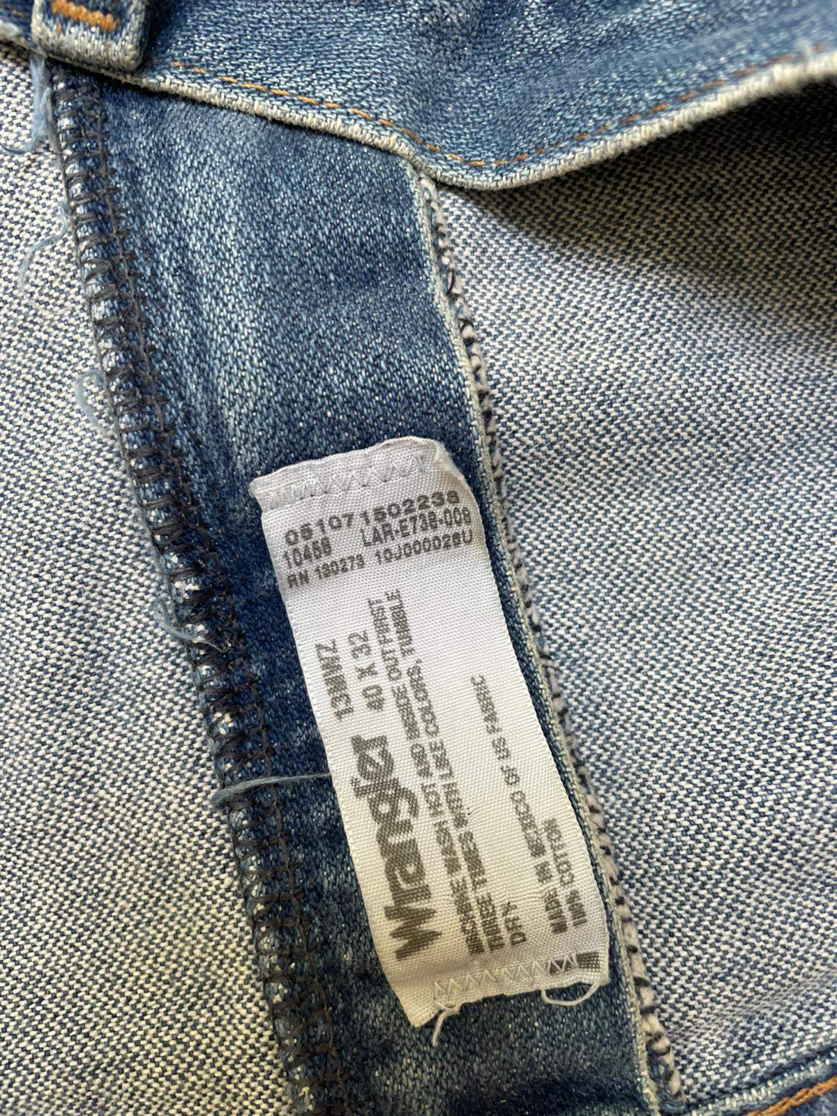 Wrangler Men's Straight Leg Blue Denim Jeans - W40/L31