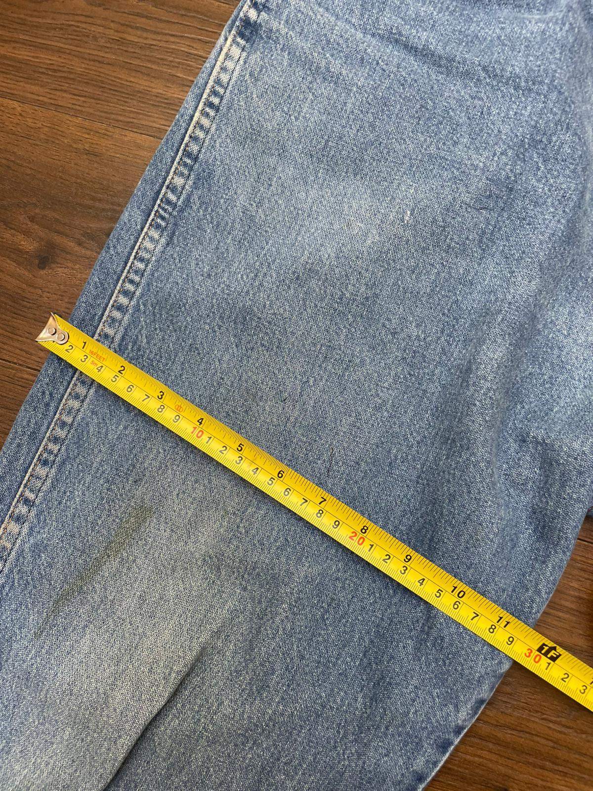 Wrangler Men's Straight Leg Blue Denim Jeans - W40/L31