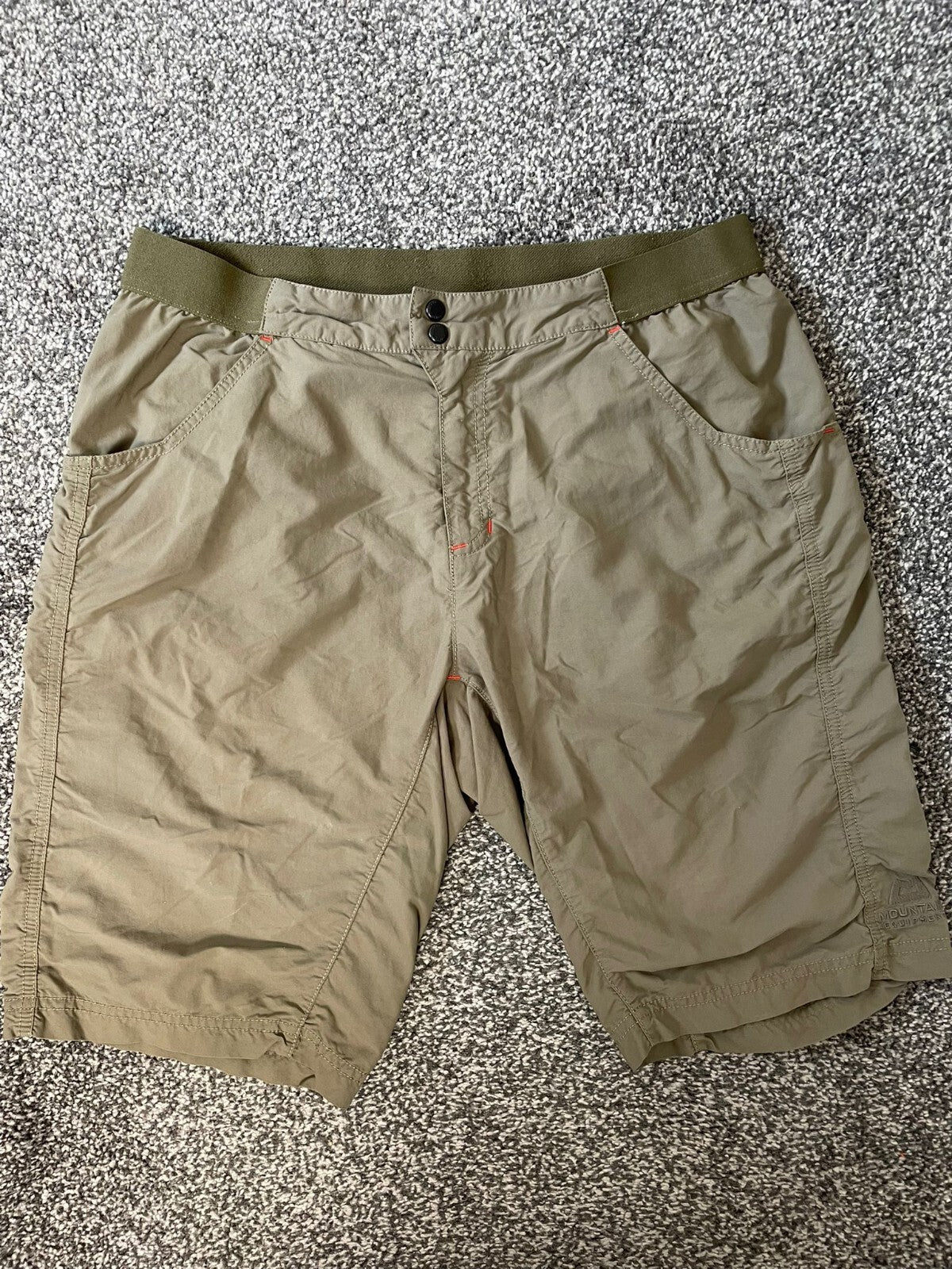 Mountain Equipment Men's Activewear Hiking/Walking Shorts - 36R - Khaki