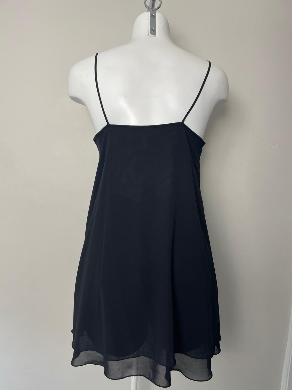 St Michael Marks & Spencer Vintage Floral Embroidered Short Dress - UK 12