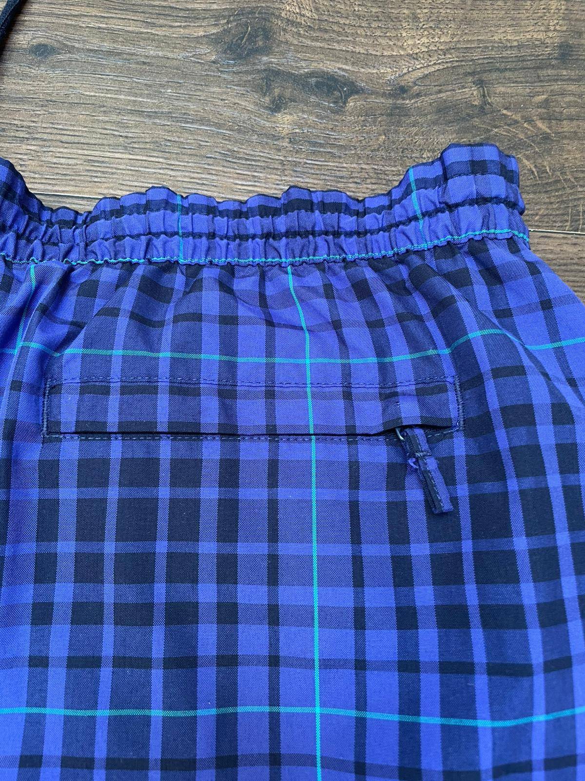 Speedo Men's Swim/Casual Check Pattern Shorts - L/Large - Blue
