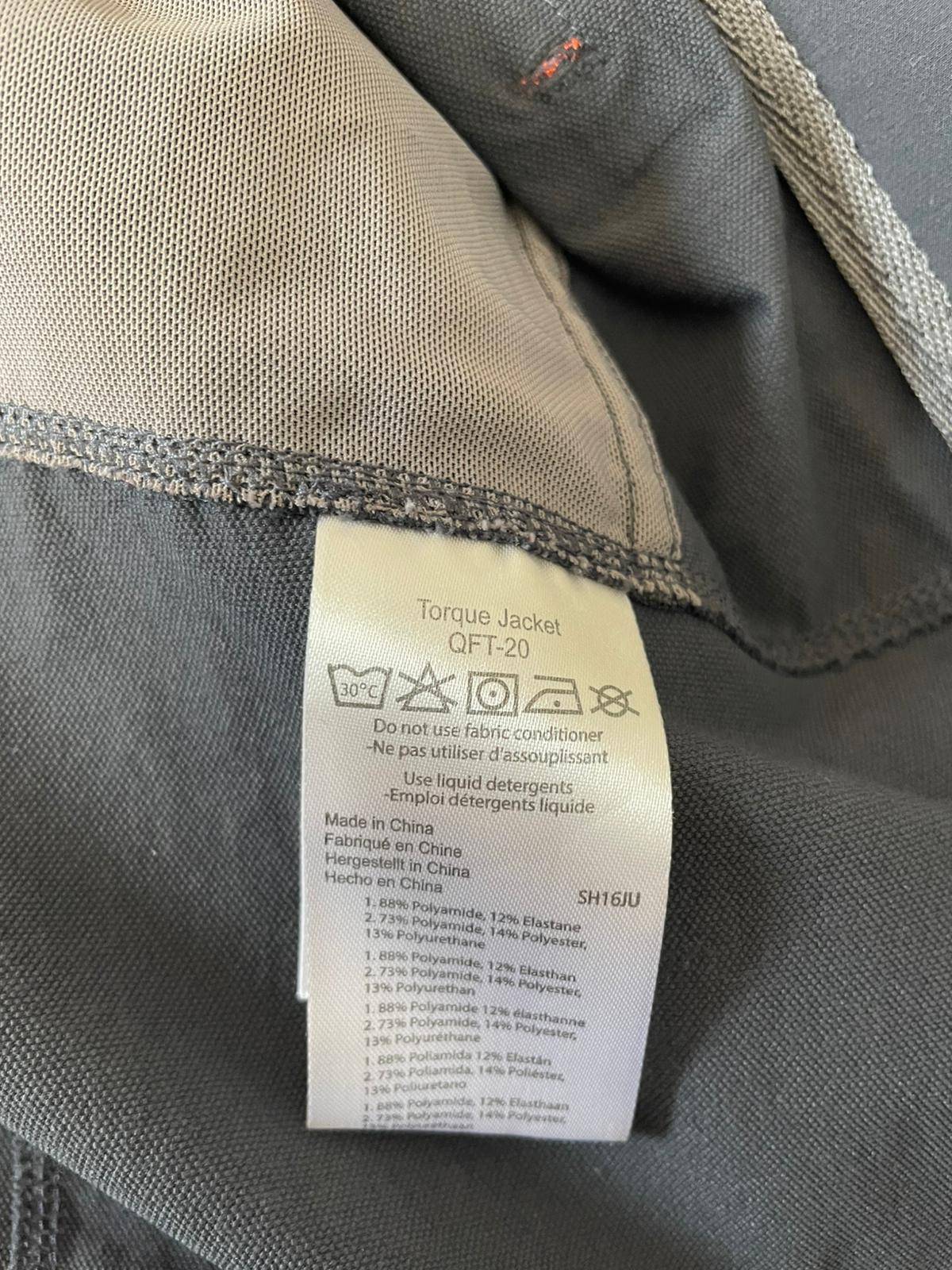 Rab Torque Mens Full Zip Hooded Technical Soft Shell Hiking Jacket - L/Large