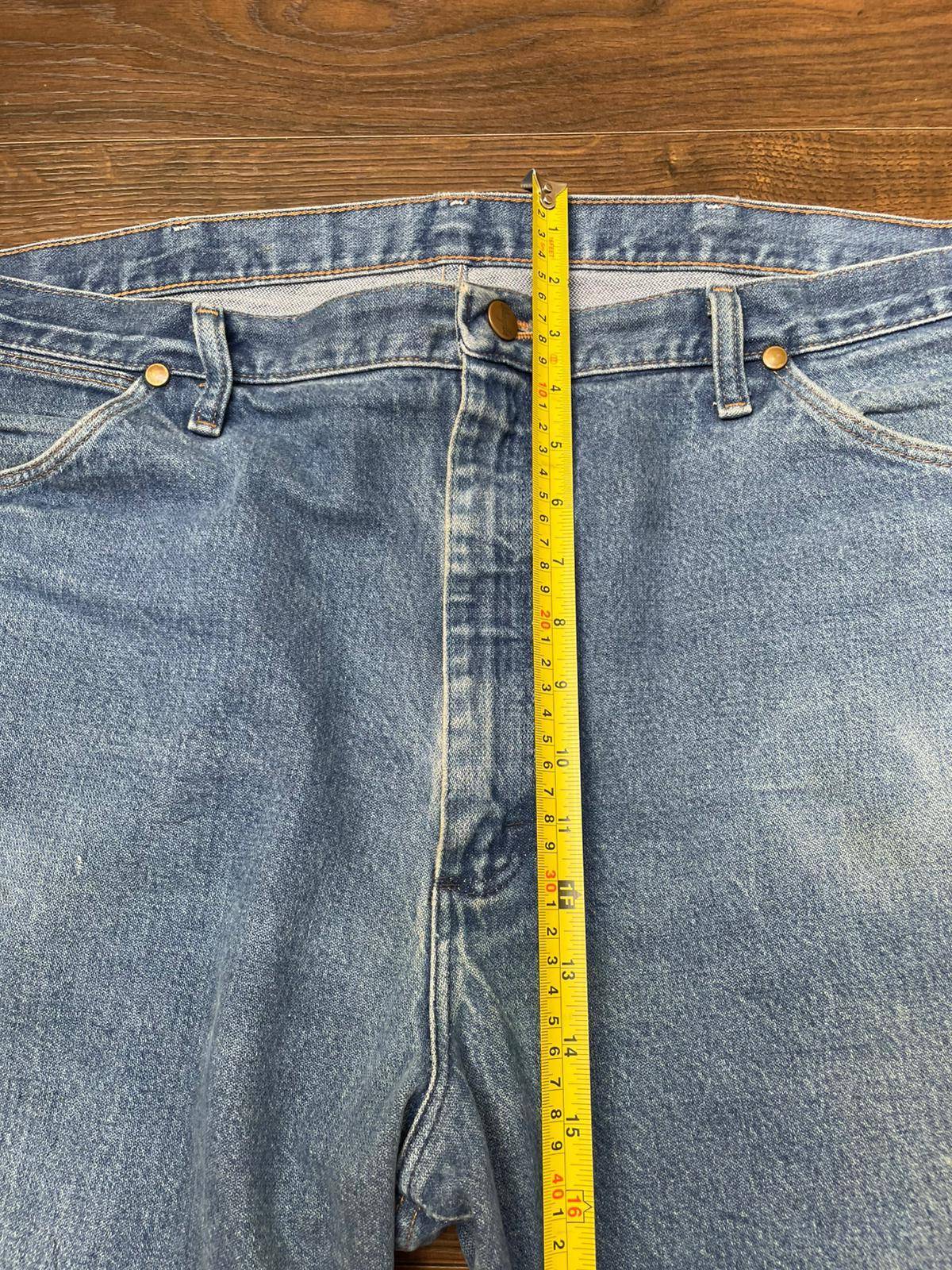 Wrangler Men's Straight Leg Blue Denim Jeans - W40/L31