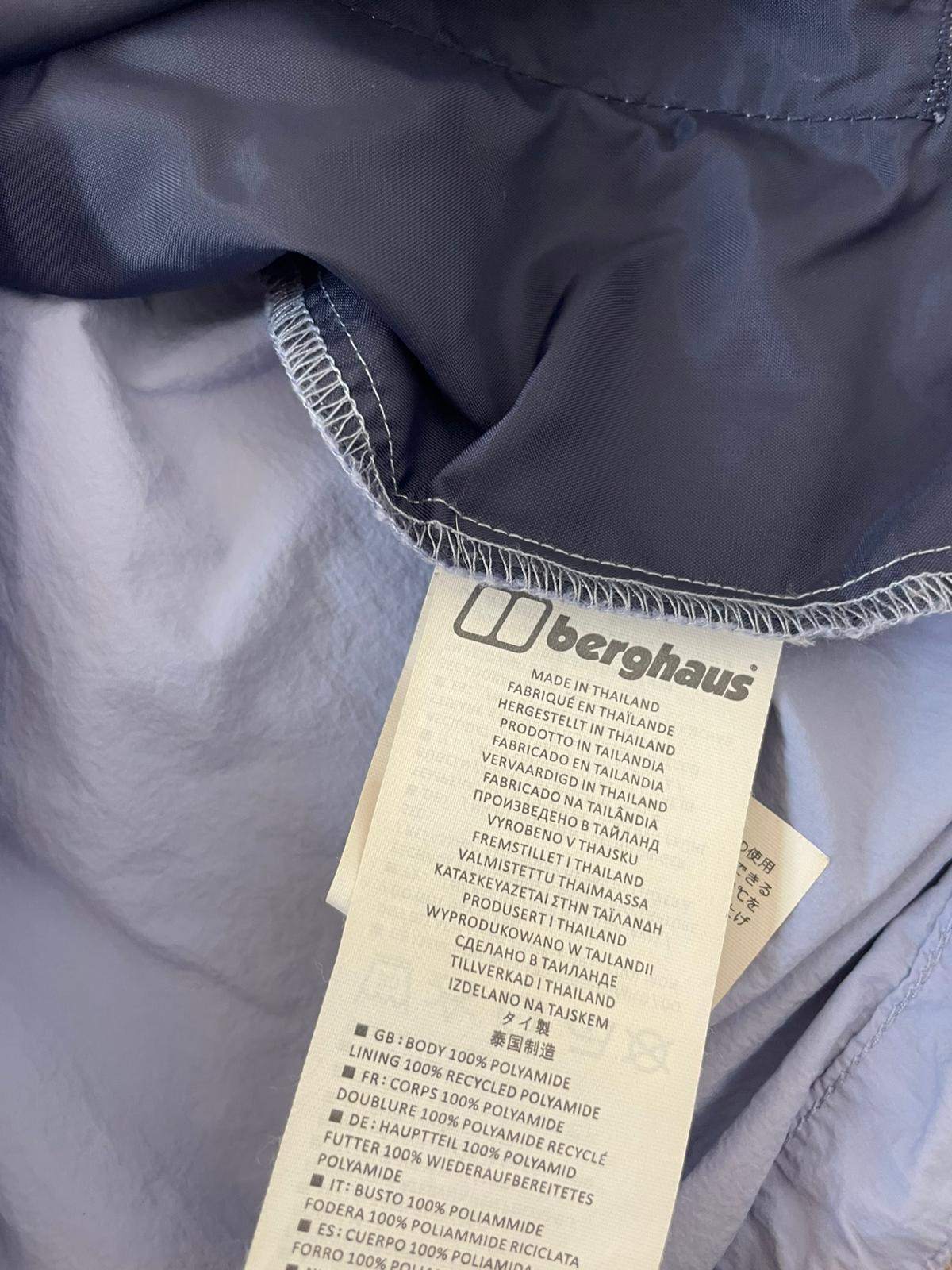 Berghaus Full Zip Windbreaker Hooded Jacket - S/Small - Unisex