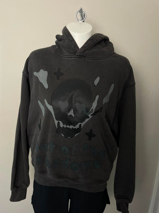Broken Planet Women's 'Out Of The Shadows' Pullover Hoodie - M/Medium - Grey