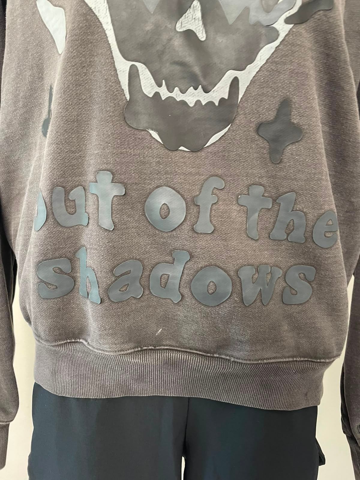 Broken Planet Women's 'Out Of The Shadows' Pullover Hoodie - M/Medium - Grey