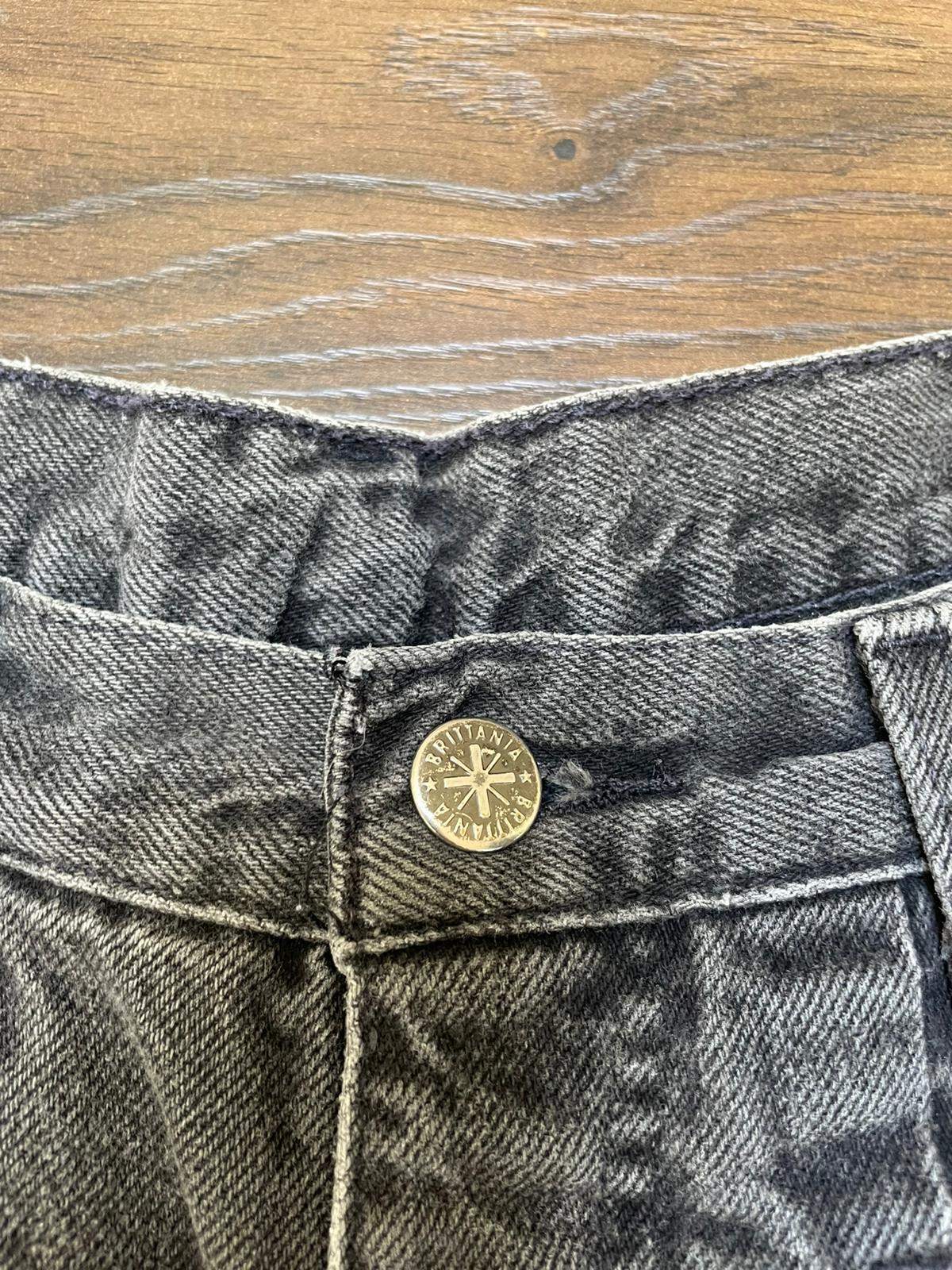Brittania 'Made In Mexico' Men's Washed Black Vintage Black Denim Jeans W30/L29