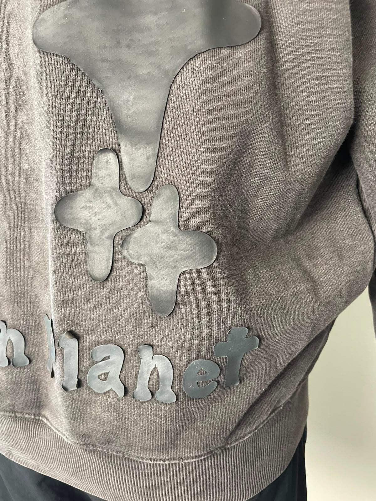 Broken Planet Women's 'Out Of The Shadows' Pullover Hoodie - M/Medium - Grey