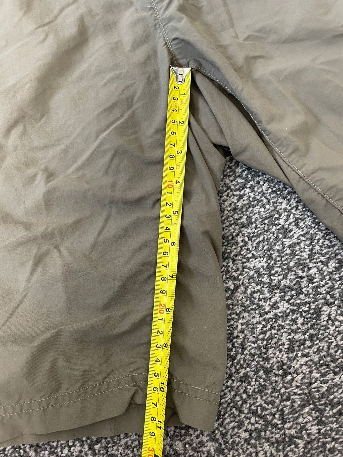 Mountain Equipment Men's Activewear Hiking/Walking Shorts - 36R - Khaki