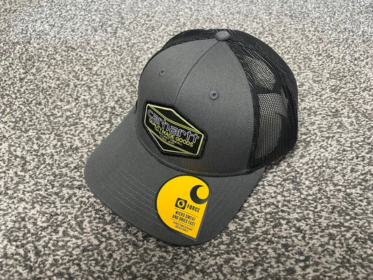 Carhaart Force Casual Fast Drying Truckers/Trucker Style Hat/Cap Dark Grey/Black