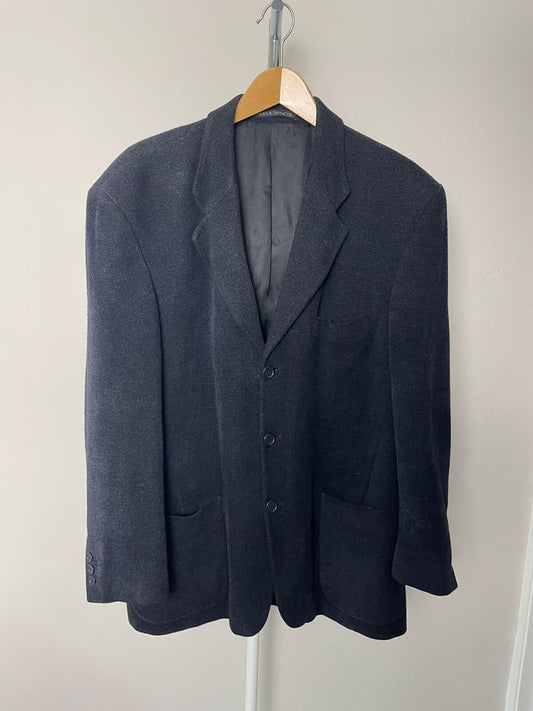 St Michaels Marks & Spencer Italian Soft Single Breasted Blazer Jacket - 40/S