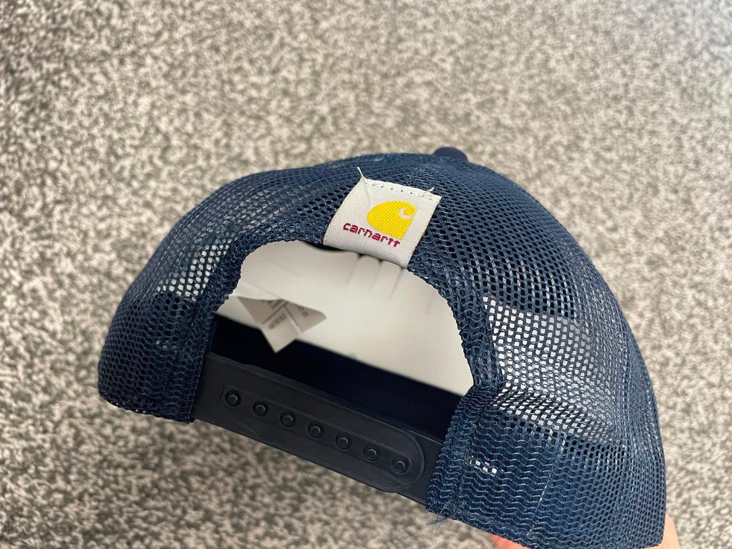 Carhaart Force Casual Fast Drying Truckers/Trucker Style Hat/Cap - Navy