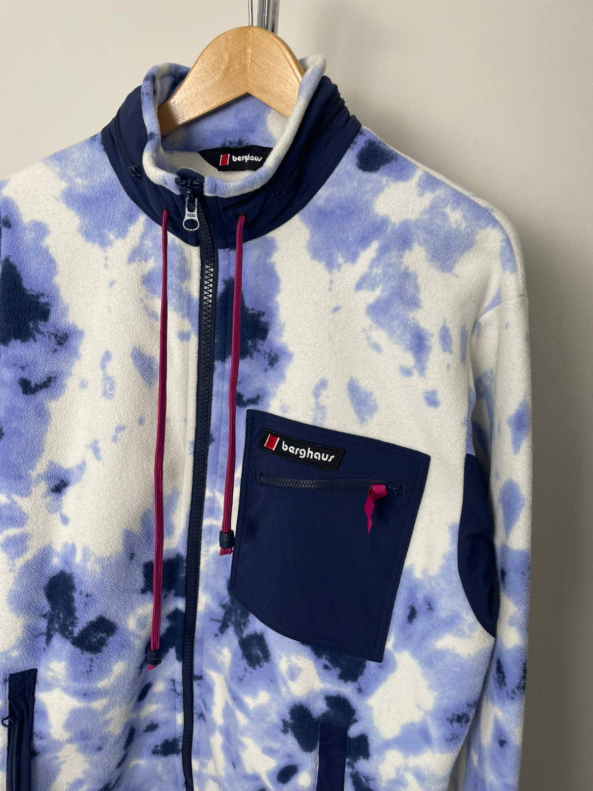 Berghaus Full Zip Ascent 91 Fleece Jacket Rollaway Hood - L/Large - Unisex