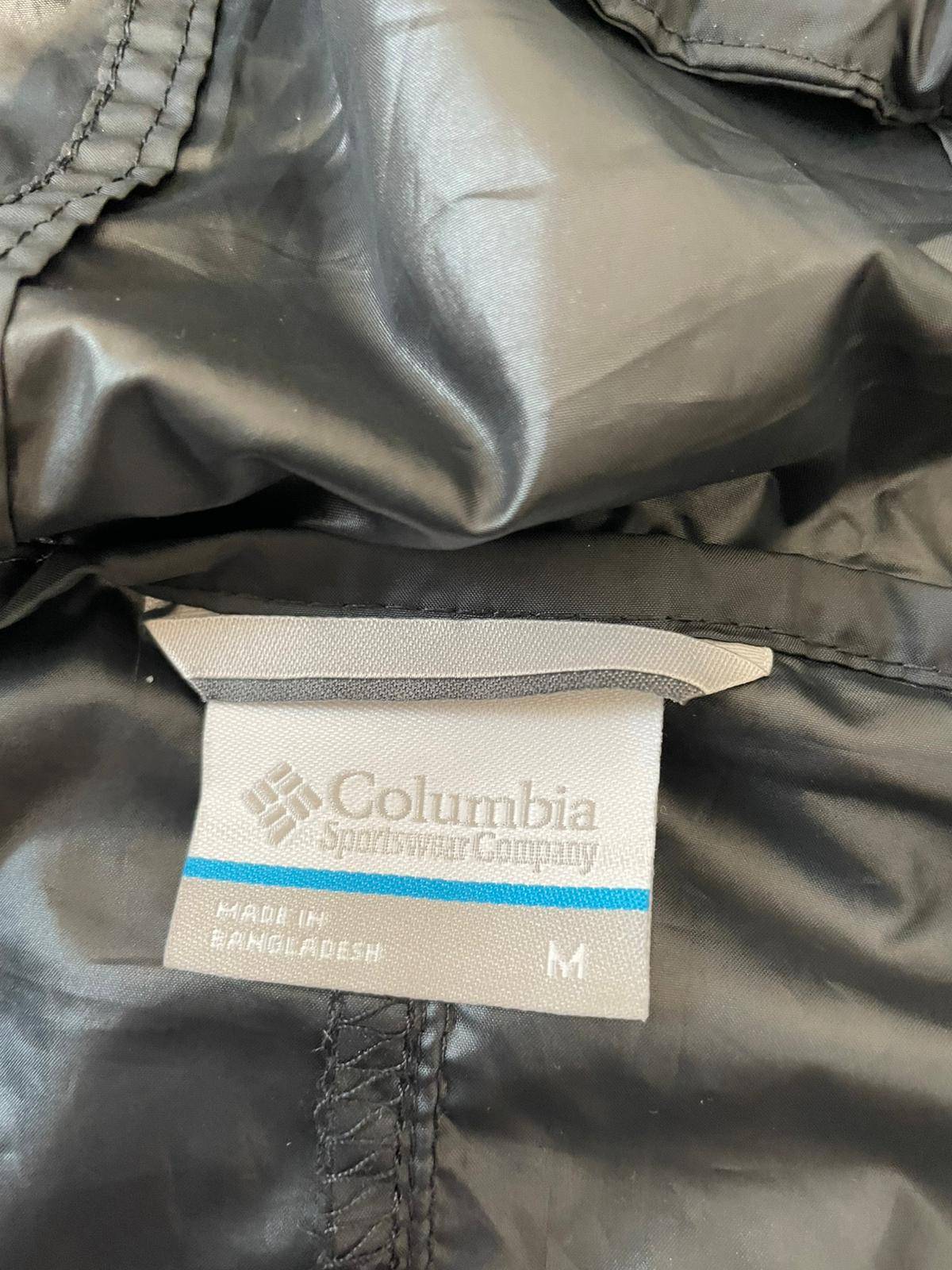 Columbia Men's Challenger 1/4 Zip Pullover Windbreaker Jacket - M/Medium - Black