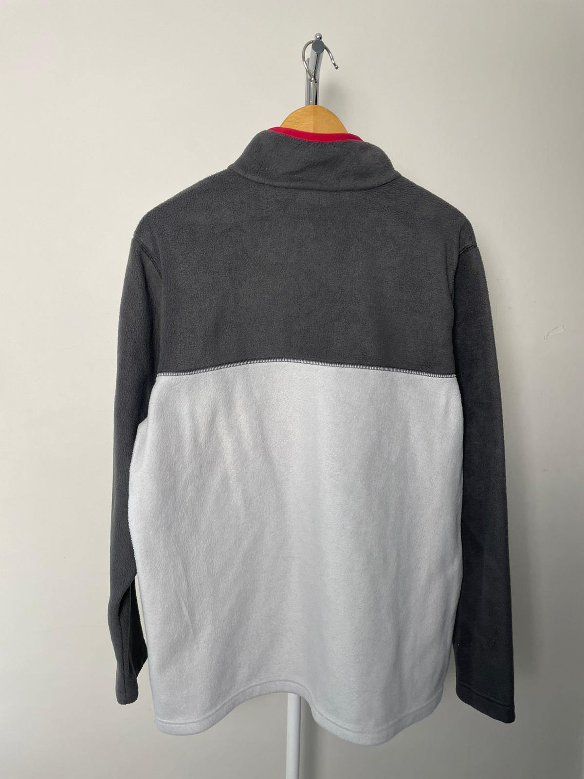 Columbia Men's Snap Button Pullover Fleece Jumper - M/Medium