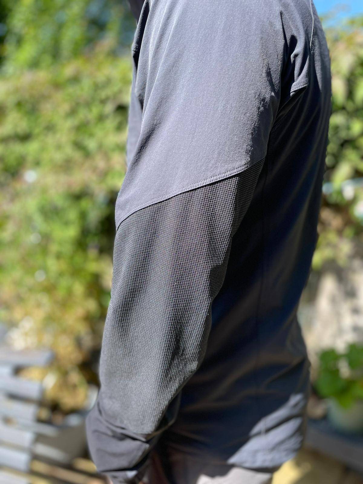 Rab Torque Mens Full Zip Hooded Technical Soft Shell Hiking Jacket - L/Large