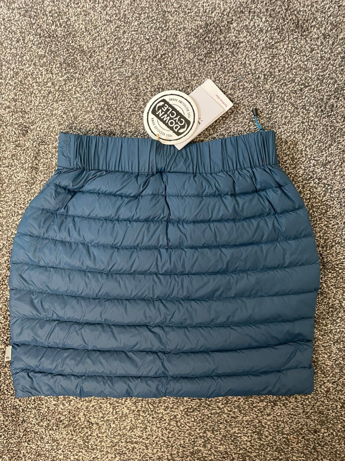 Mountain Equipment Women's Down Filled Adventure Skirt - UK 12 - Blue