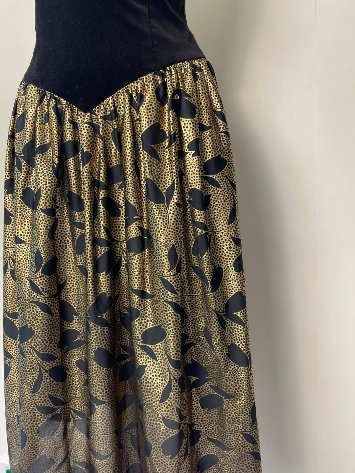 Kadix Women's Vintage 80s/90s 'Made In England' Party/Occasional Dress - UK 10