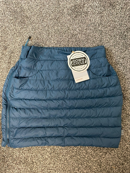 Mountain Equipment Women's Down Filled Adventure Skirt - UK 12 - Blue