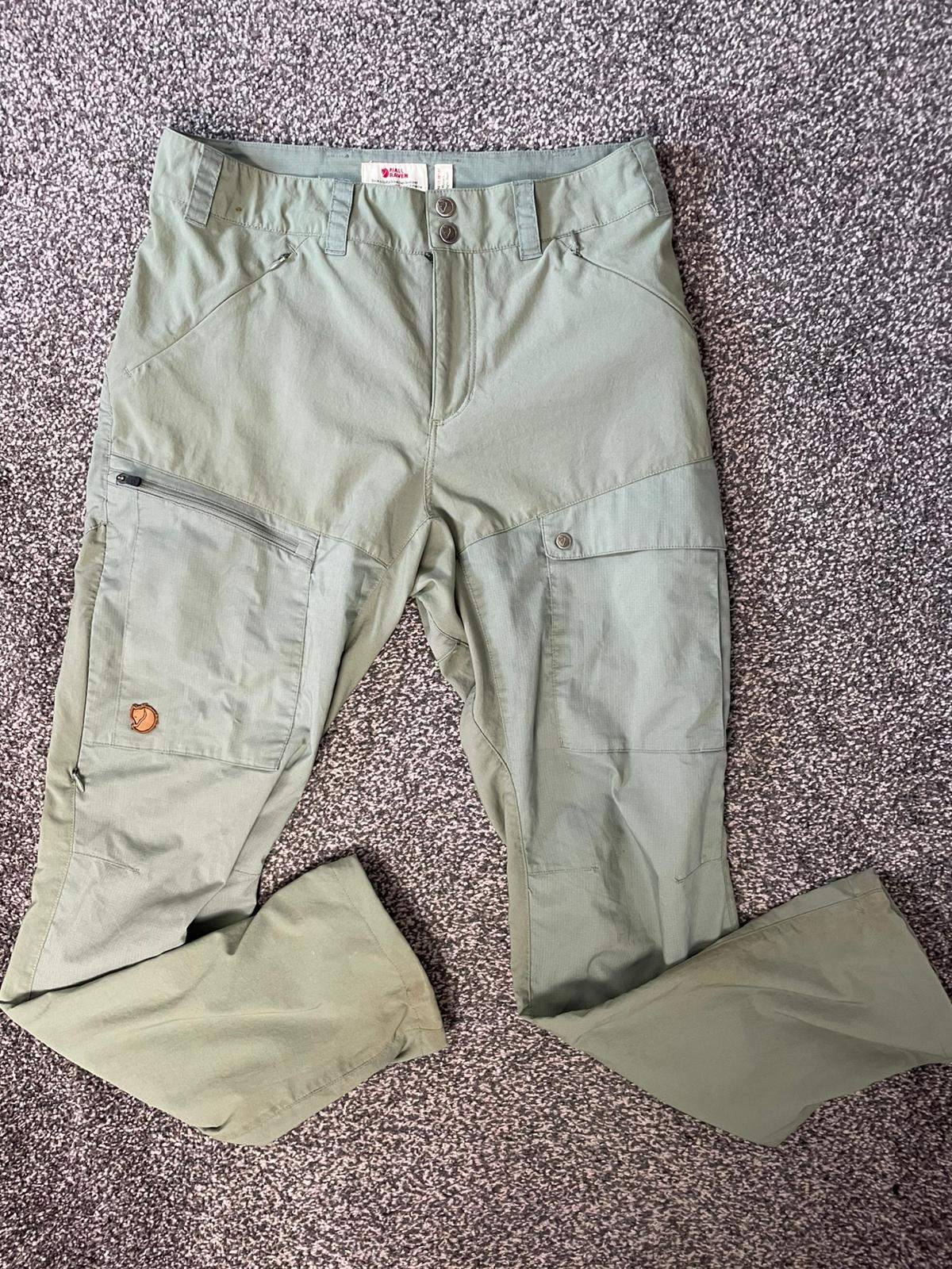 Fjall Raven Abisko Midsummer Activewear Hiking/Walking Trousers - 30-31/UK 12