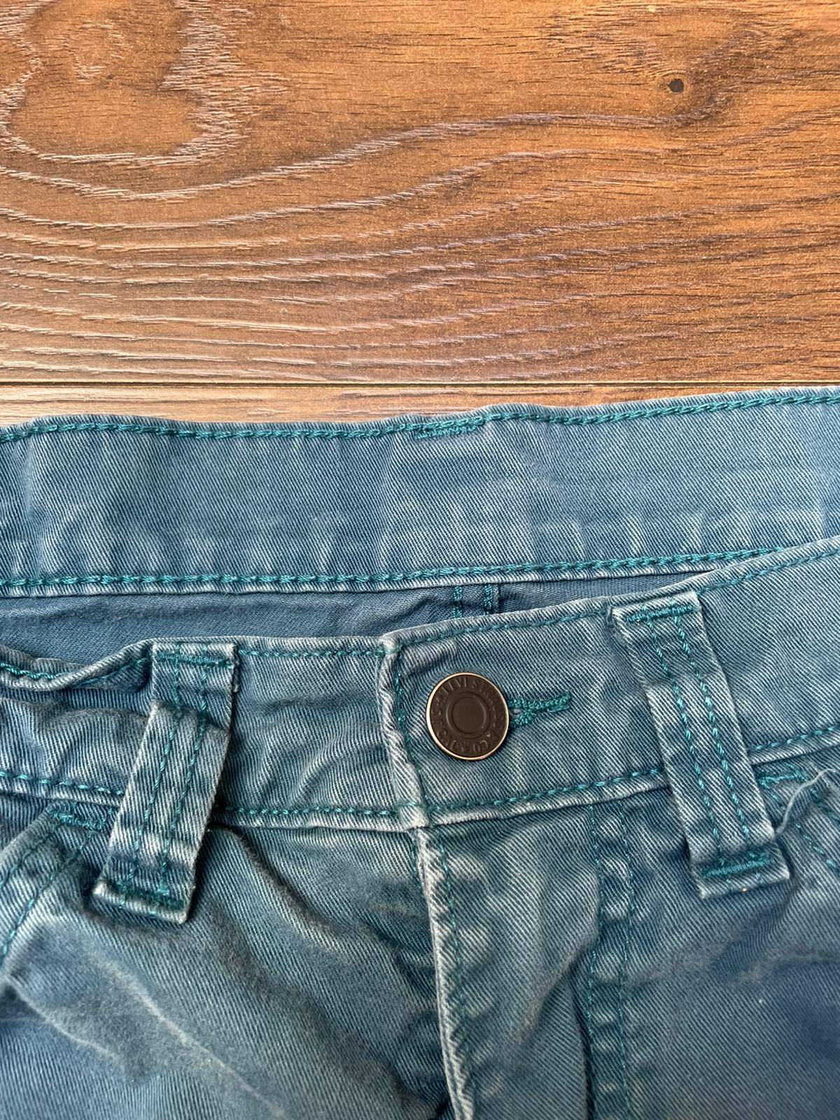 Levi's Men's Washed Teal Blue Faded Chino Pants/Trousers - W34/L28