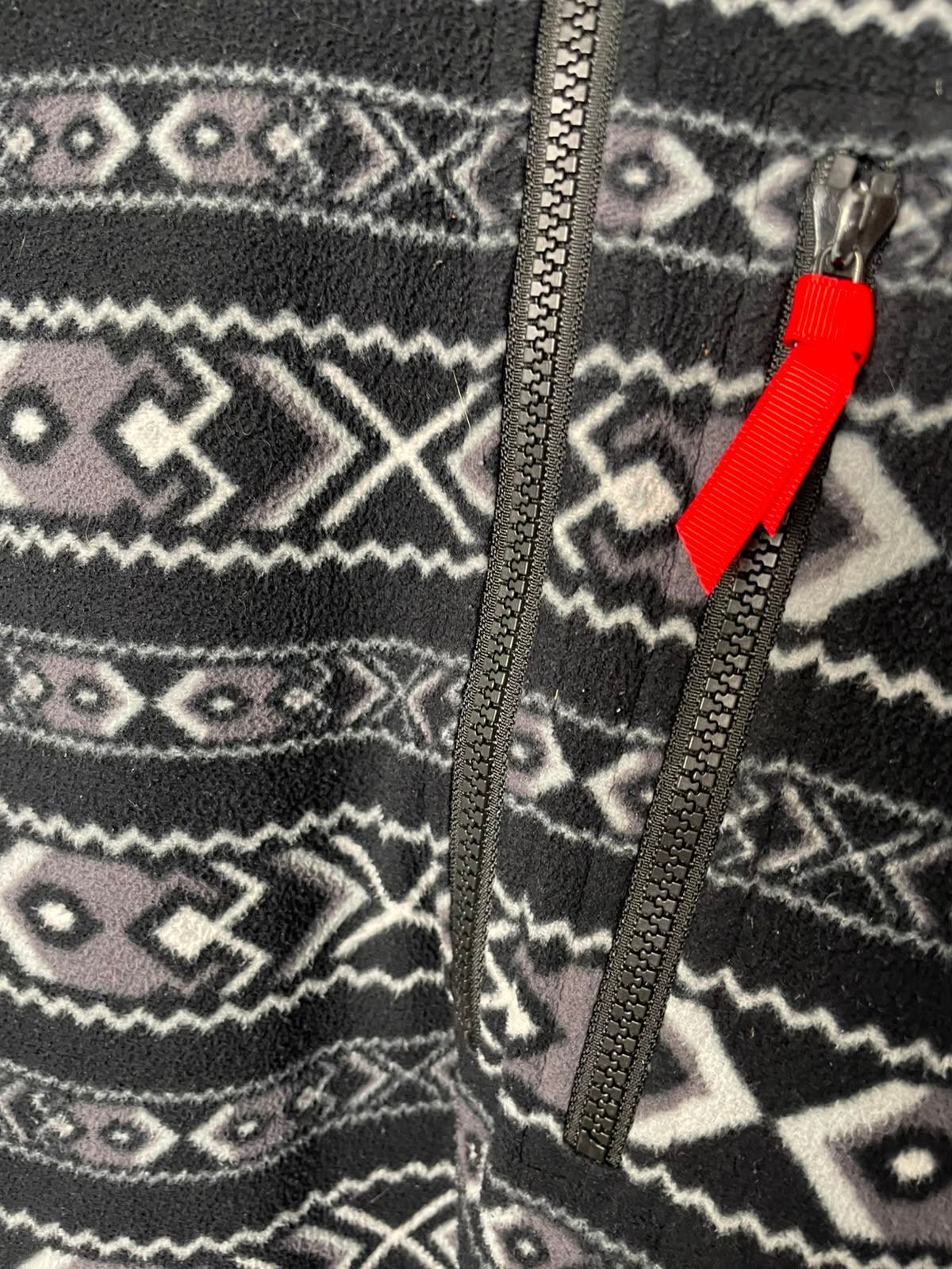 Berghaus Dean Street 1/4 Zip Pullover Lightweight Aztec Print Fleece Jumper - M