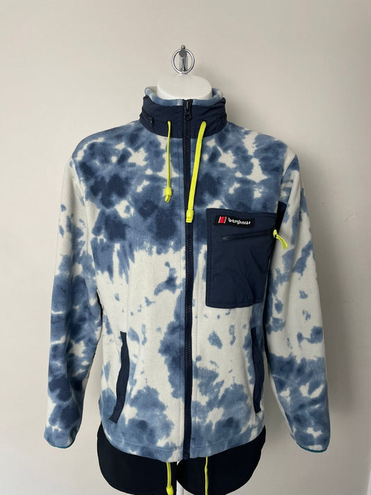 Berghaus Full Zip Ascent 91 Fleece Jacket Rollaway Hood - M/Medium - Women's