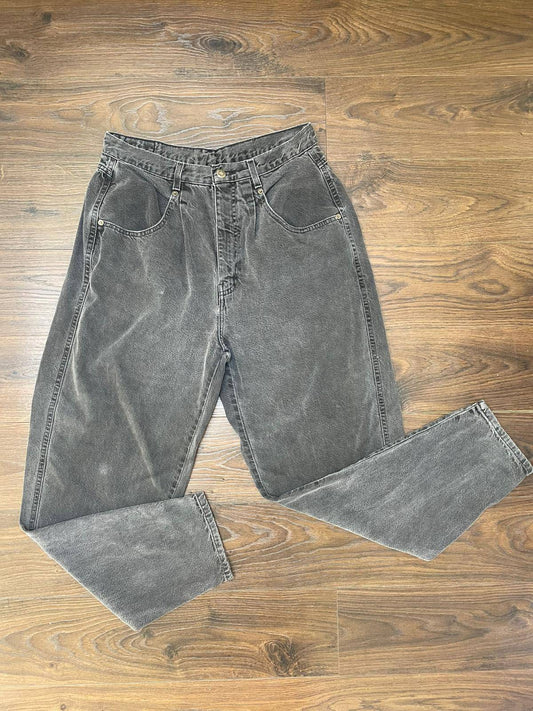 Brittania 'Made In Mexico' Men's Washed Black Vintage Black Denim Jeans W30/L29