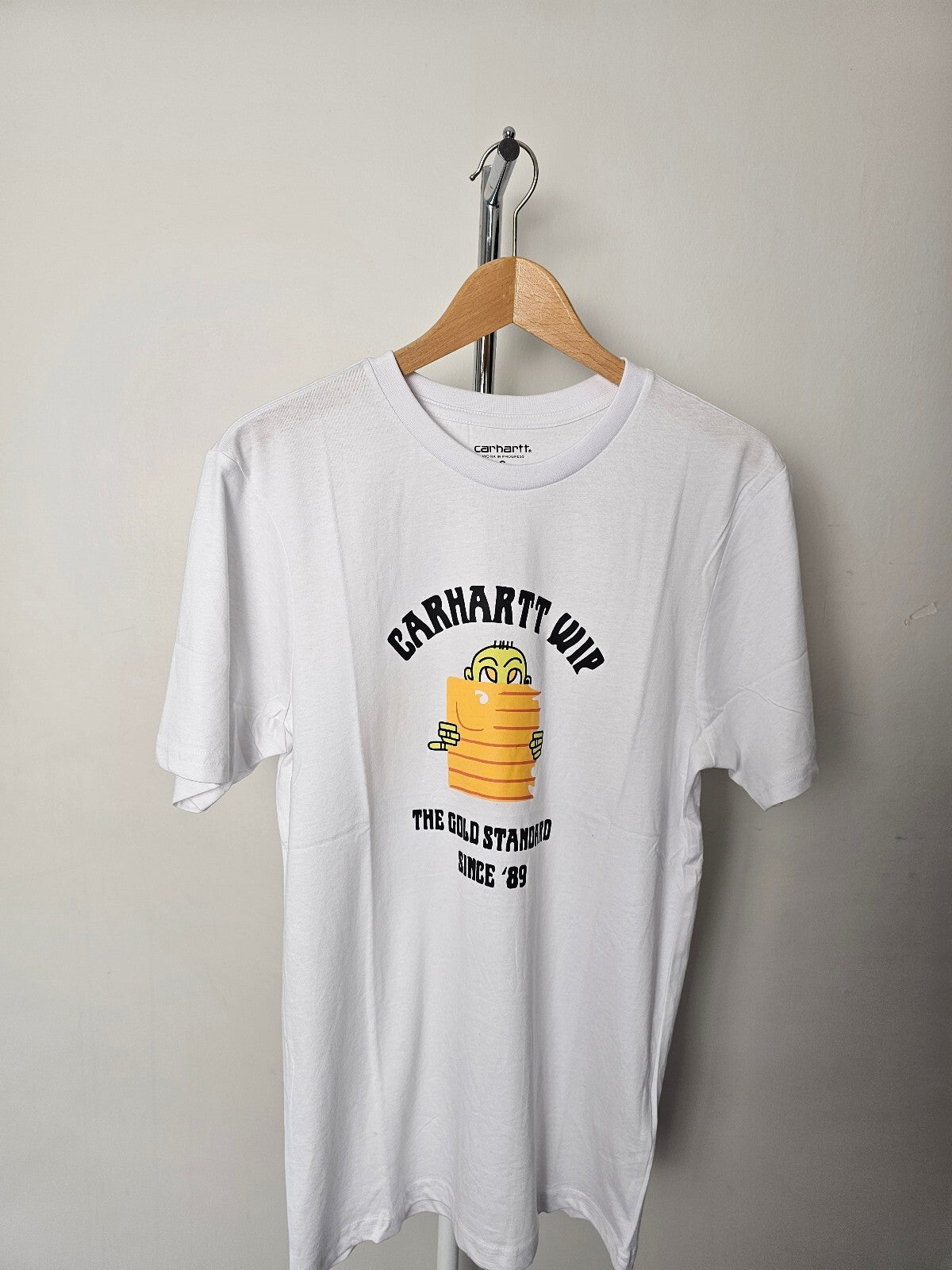 Carharrt WIP Gold Standard Short Sleeve T-Shirt/Top/Tee - S/Small - White