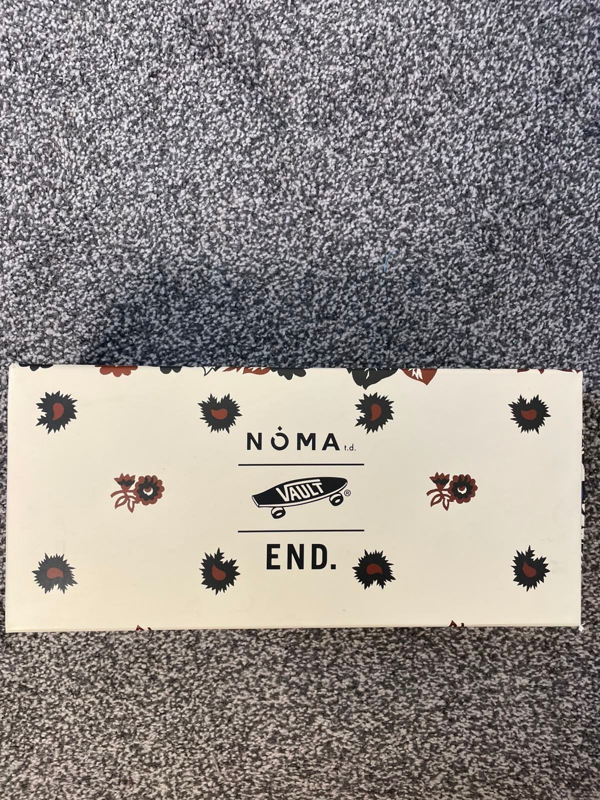 NOMA T.D. X Vans Vault X End Collab Floral Skate Shoes Trainers - UK 11