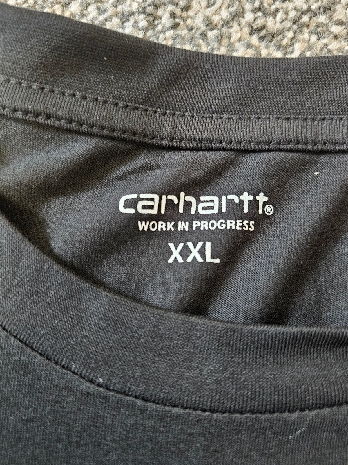 Carharrt WIP Gold Standard Short Sleeve T-Shirt/Top/Tee - XXL/2XL - Black