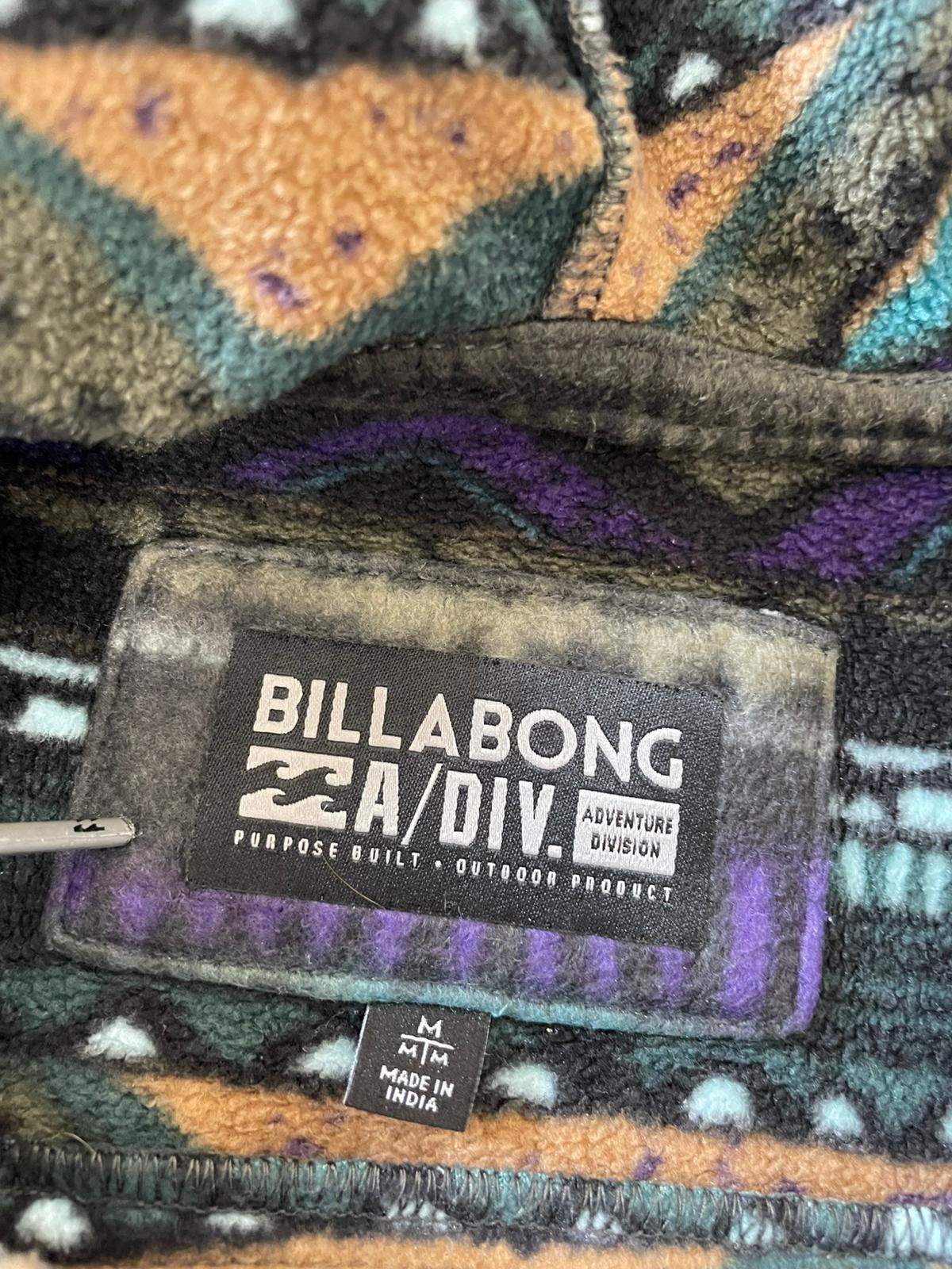 Billabong Men's Furnace Surf Wear Anorak Style Fleece Hooded Hoodie - M/Medium
