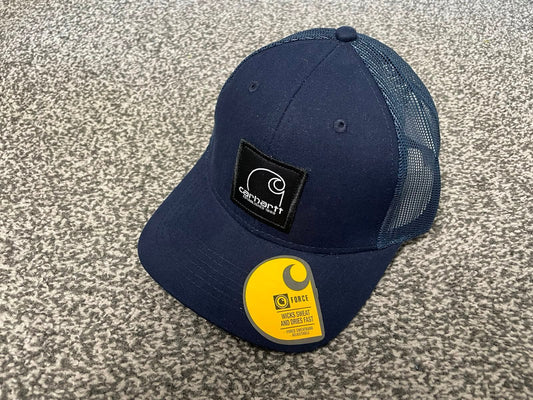 Carhaart Force Casual Fast Drying Truckers/Trucker Style Hat/Cap - Navy